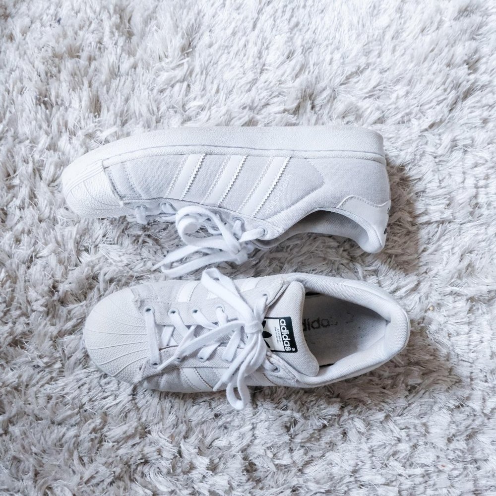 Adidas Grey Superstars